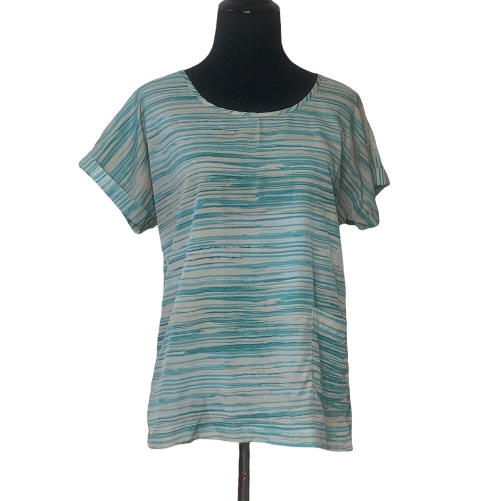 The Limited multicolor short sleeves blouse size XS